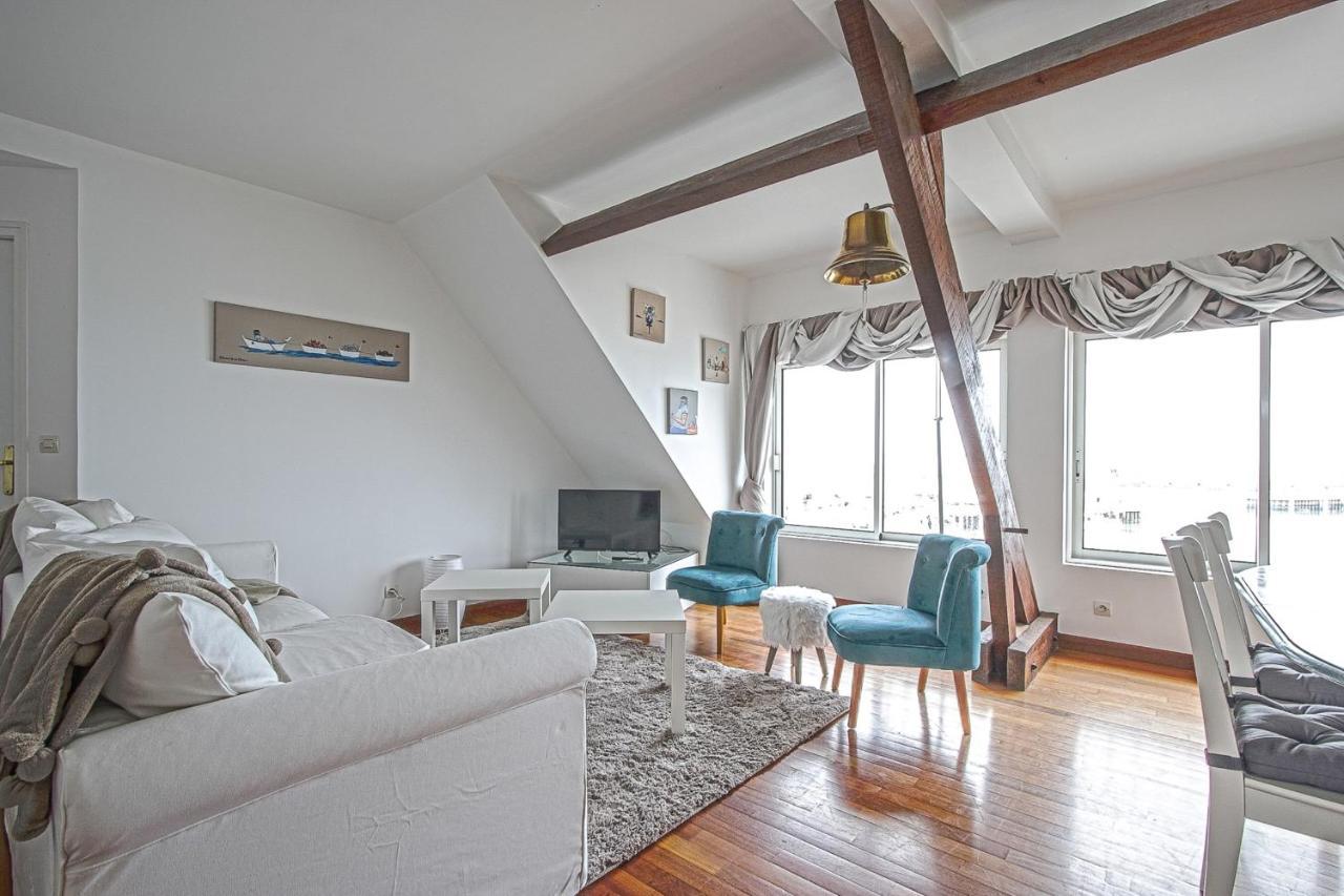 Cote Cottage Apt 3 Chambres Bien Equipee Vue Imprenable Sur Port Et Mer Etreham Exterior photo